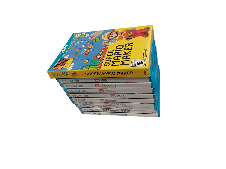 Bundle of 10 Nintendo Wii U Games , See Pictures List 7 Lego Games  =