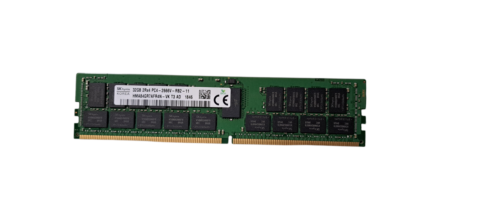 SK Hynix HMA84GR7AFR4N-VK 32GB 2Rx4 PC4-2666V DDR4 ECC Server RAM Q