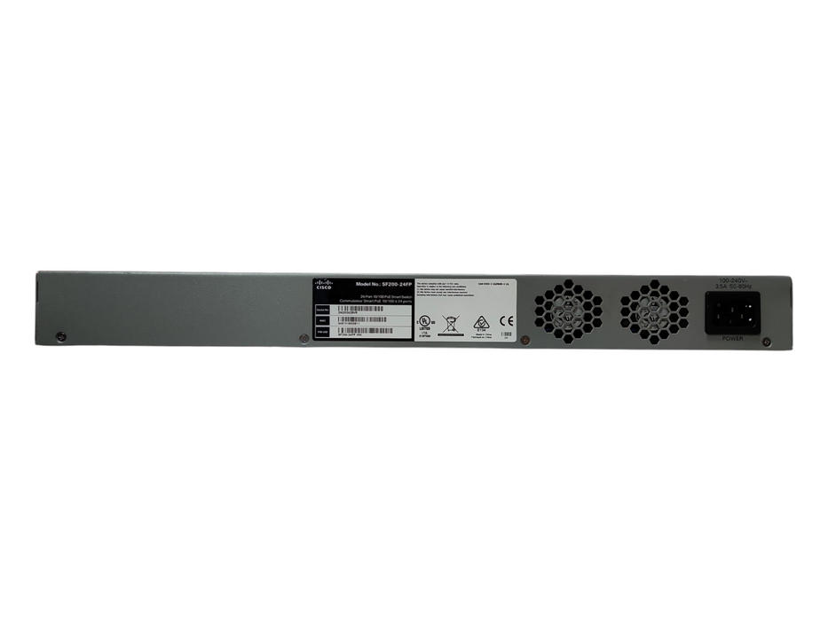 CISCO SF200-24FP V05, 24-Ports 10/100 Smart PoE+ Switch