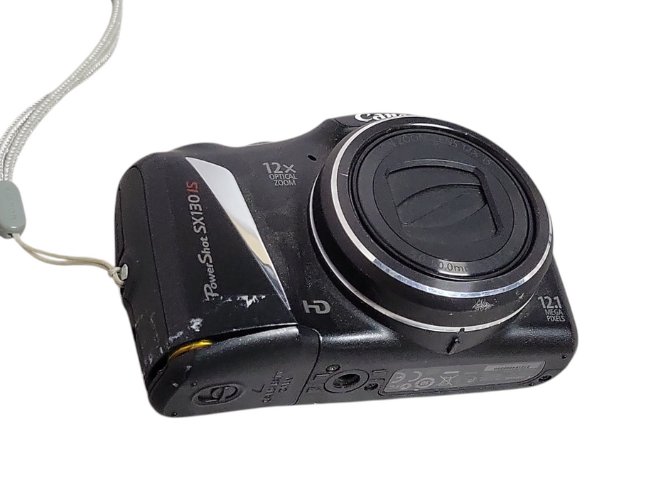 Canon PowerShot SX130 HS 12.1 MP Camera PC1562, READ _