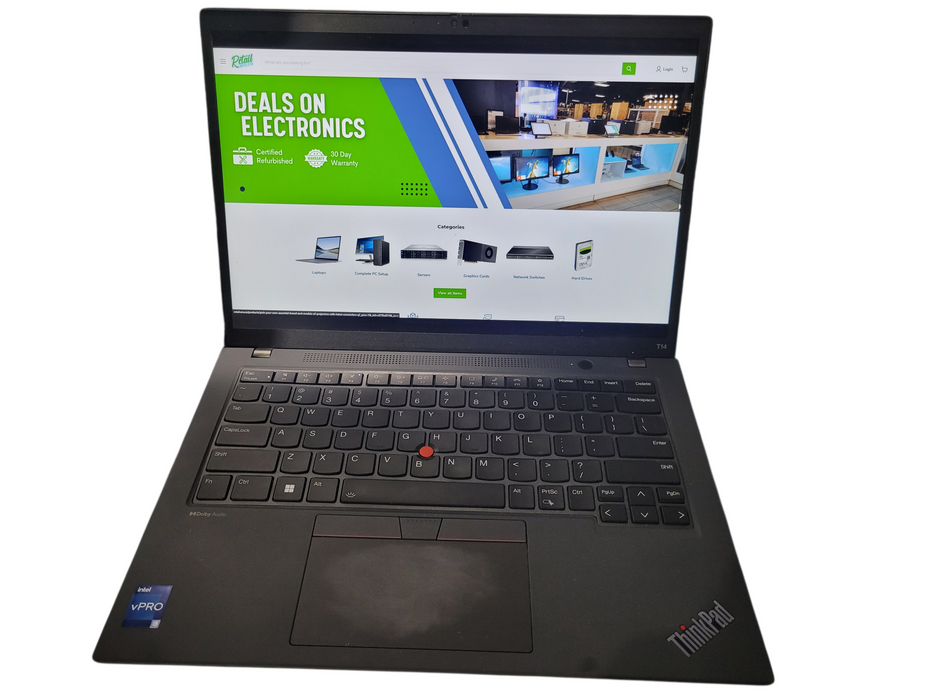 Lenovo ThinkPad T14 Gen 4 i5-1345U @1.60GHz 32GB DDR5 256GB NVme| READ  Lap200