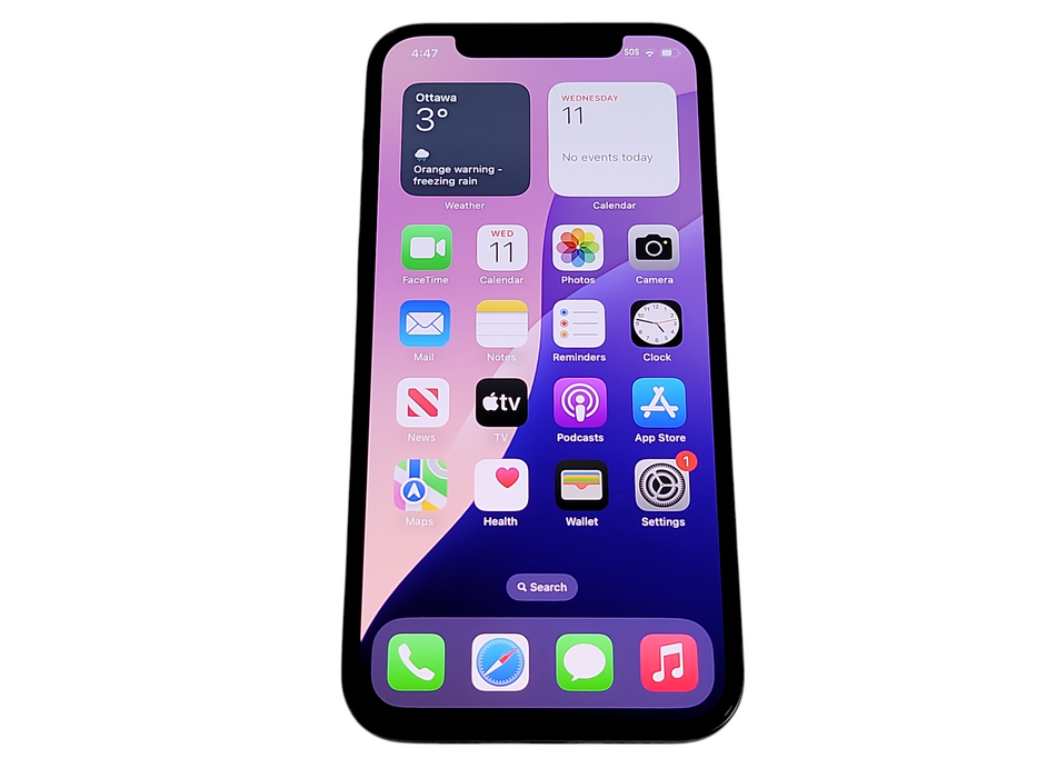 Apple iPhone 12 - 64GB - Black [A2402] (