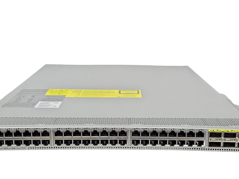 Cisco N9K-C9372TX 48-Port Nexus 9300 1/10GB Switch w/ Dual AC _