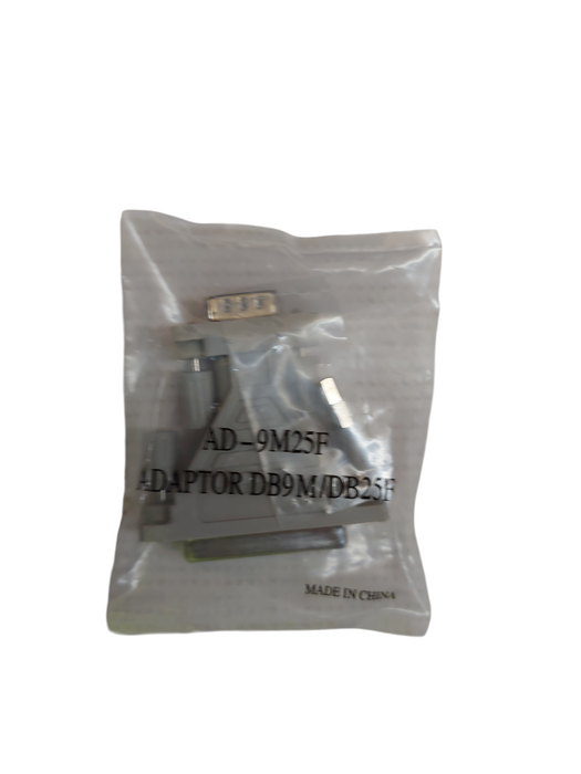 Lot 5x DB9 Male to DB25 Female Serial Adapter (DB9M to DB25F)