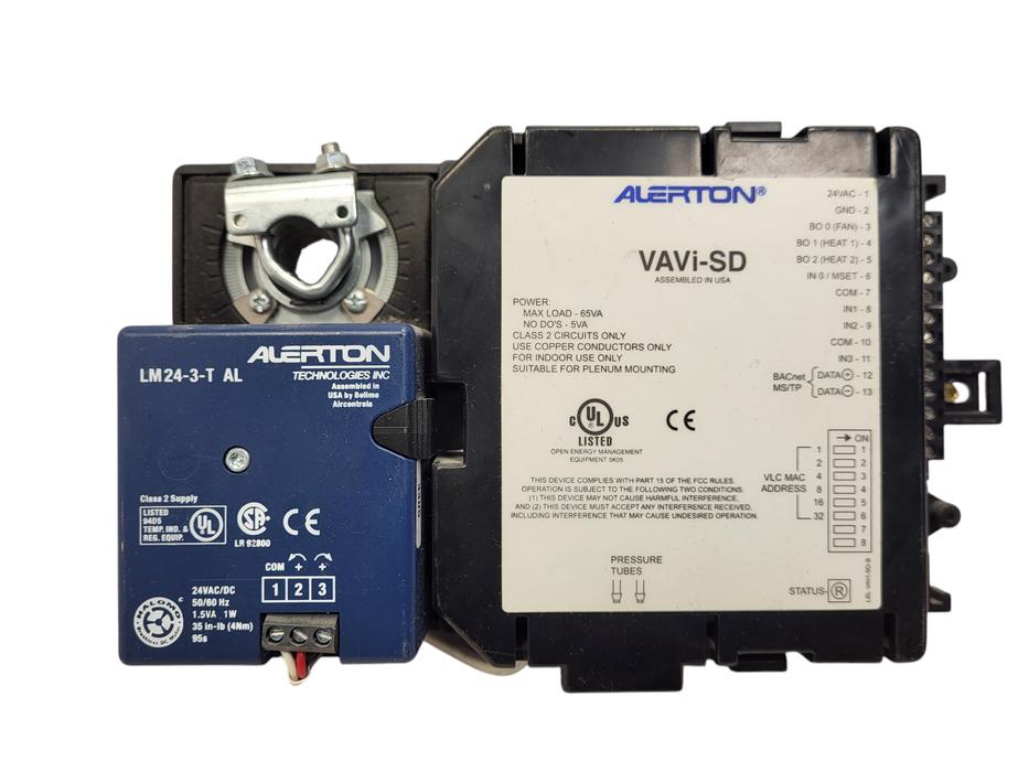 ALERTON VAVi-SD CONTROLLER WITH LM24-3-T AL, ACTUATOR READ Q$