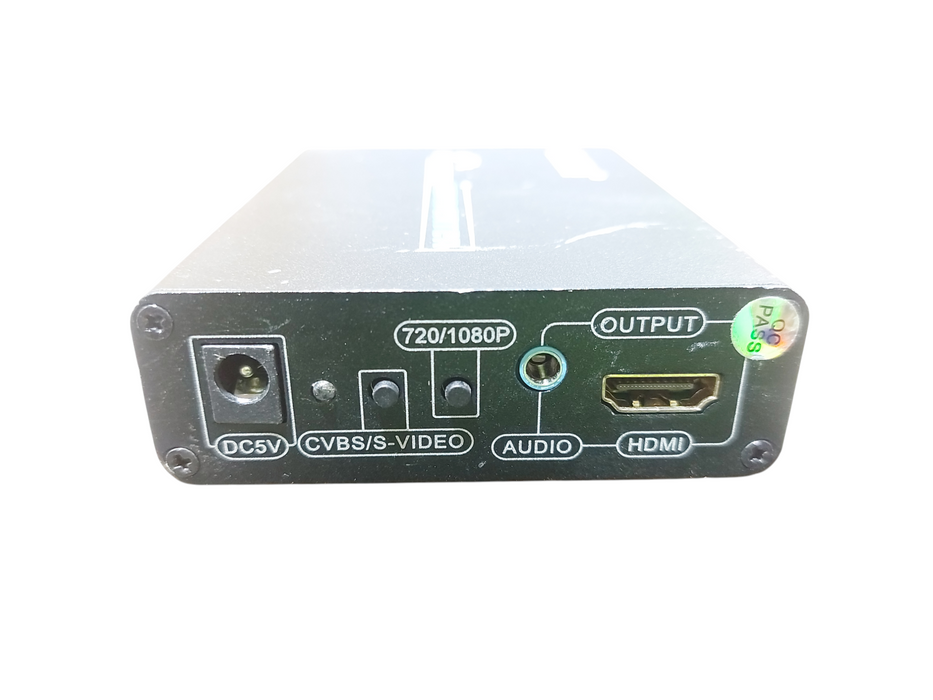 D-Link Switch and an HDMI video converter