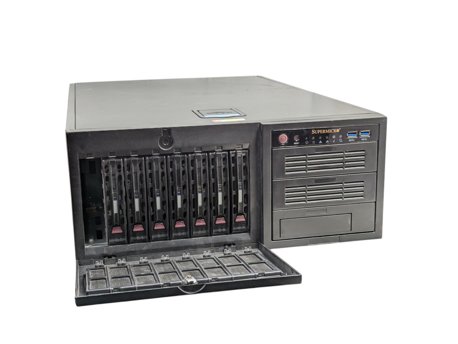 Supermicro CSE-743 workstation/server X10DAi Intel Xeon E5-2690 v4 32GB RAM Q-