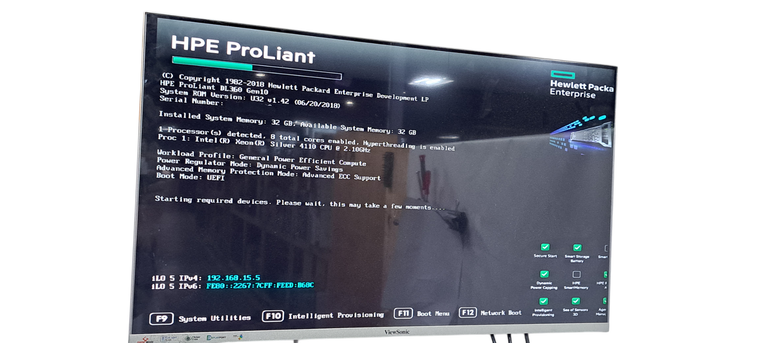 HPE ProLiant DL360 Gen10 |1x Silver 4110|32GB RAM|P408i-a SR Gen10