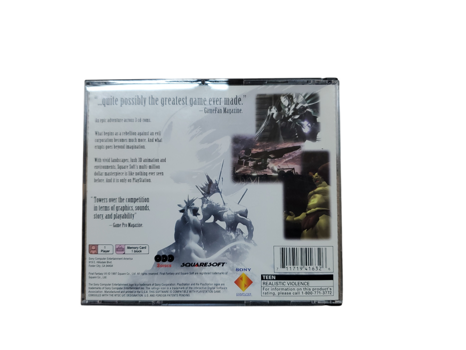Final Fantasy VII - Playstation Complete