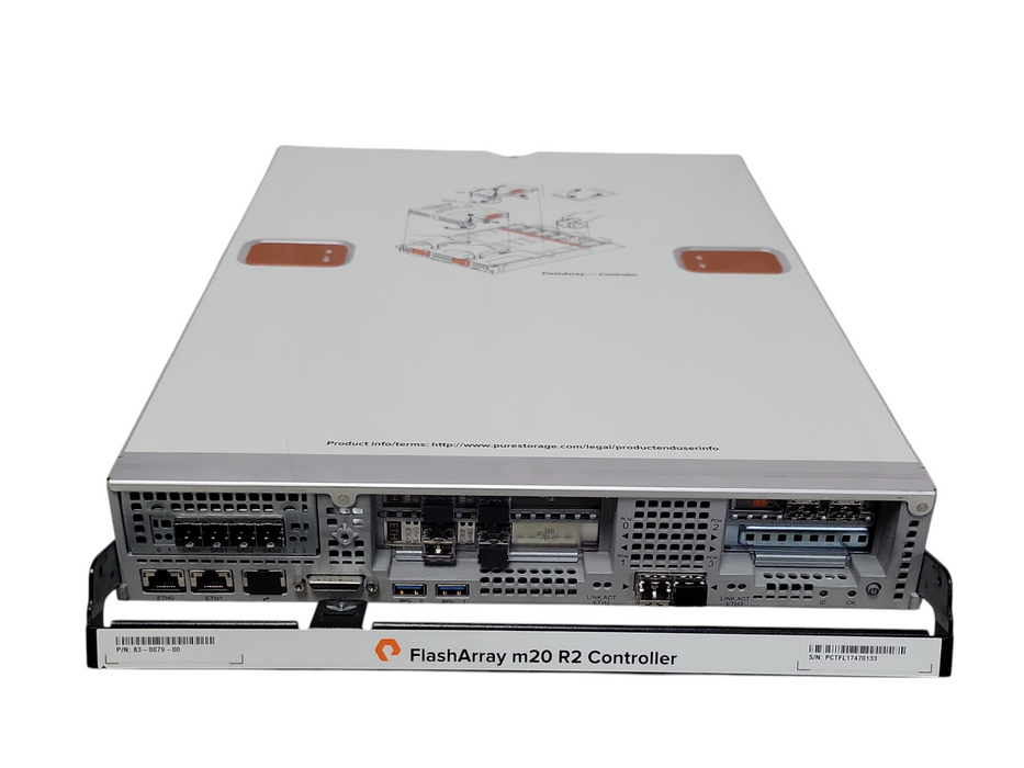 PureStorage FlashArray m20 R2 Controller, 2x Xeon E5-2630v4 CPUs, 192GB DDR _