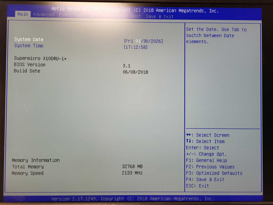 Supermicro X10DRU-i+ 2x Xeon E5-2630v4 2.20GHz, 32GB DDR4 AVAGO 3108 2x750W $