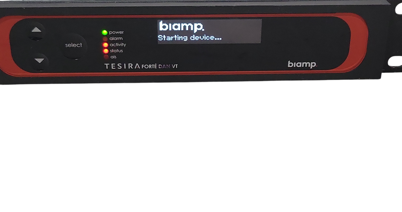 Biamp Systems Tesira FORTE DAN VT Digital Signal Processor, READ _