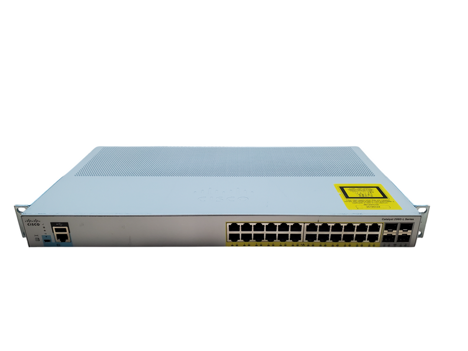 Cisco WS-C2960L-24PS-LL V01 | 24-Port Gigabit Poe+ Silent Managed Switch