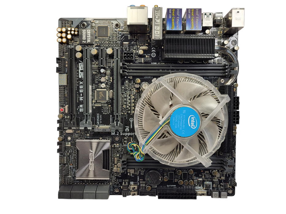 ASUS X99-M WS Intel Core i7-6800K No RAM $