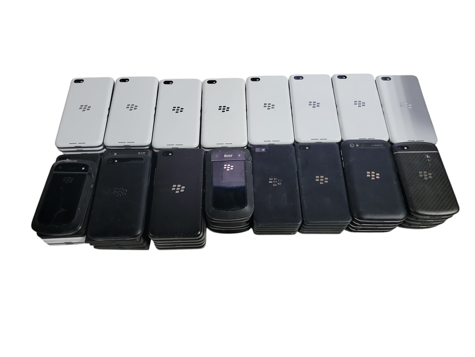 Lot of 80x Blackberry Phones [TouchScreen | Micro USB | AS-IS]