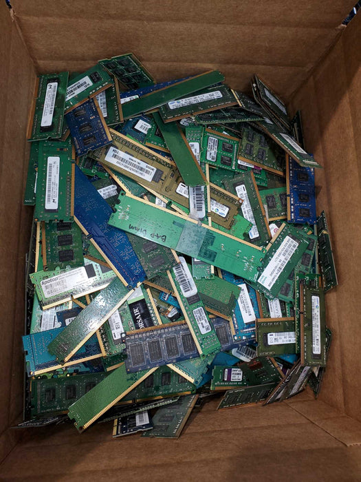 AS-IS Non-Heat sink RAM/Memory 17.2  lb/7.8 KG