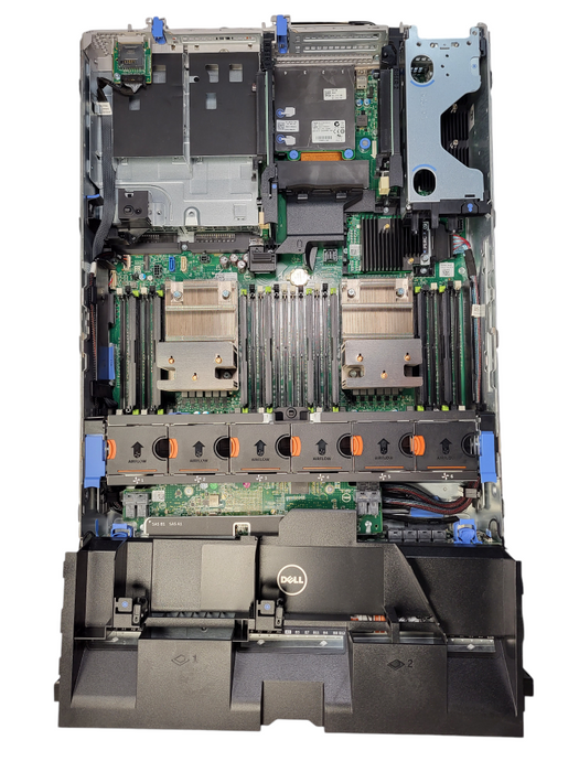Dell PE R730xd - 2x Xeon E5-2630 v3 PERC H330 Mini 2x750W PSU No RAM Q$