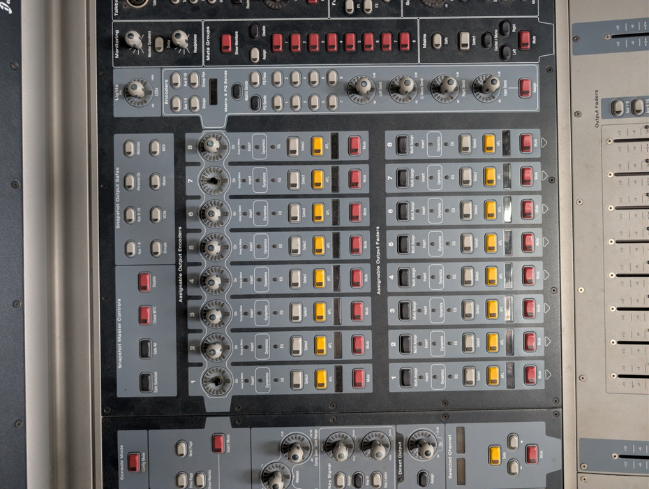 Digidesign D Show Main with Sidecar Mixing console  -