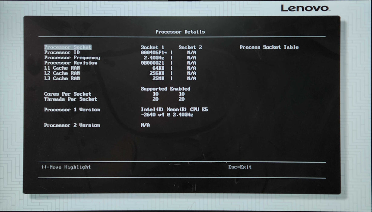 Lenovo X3650 M5 2U 8x2.5", Xeon E5-2640 v4 2.40GHz, 64GB RAM, No HDD, M5210