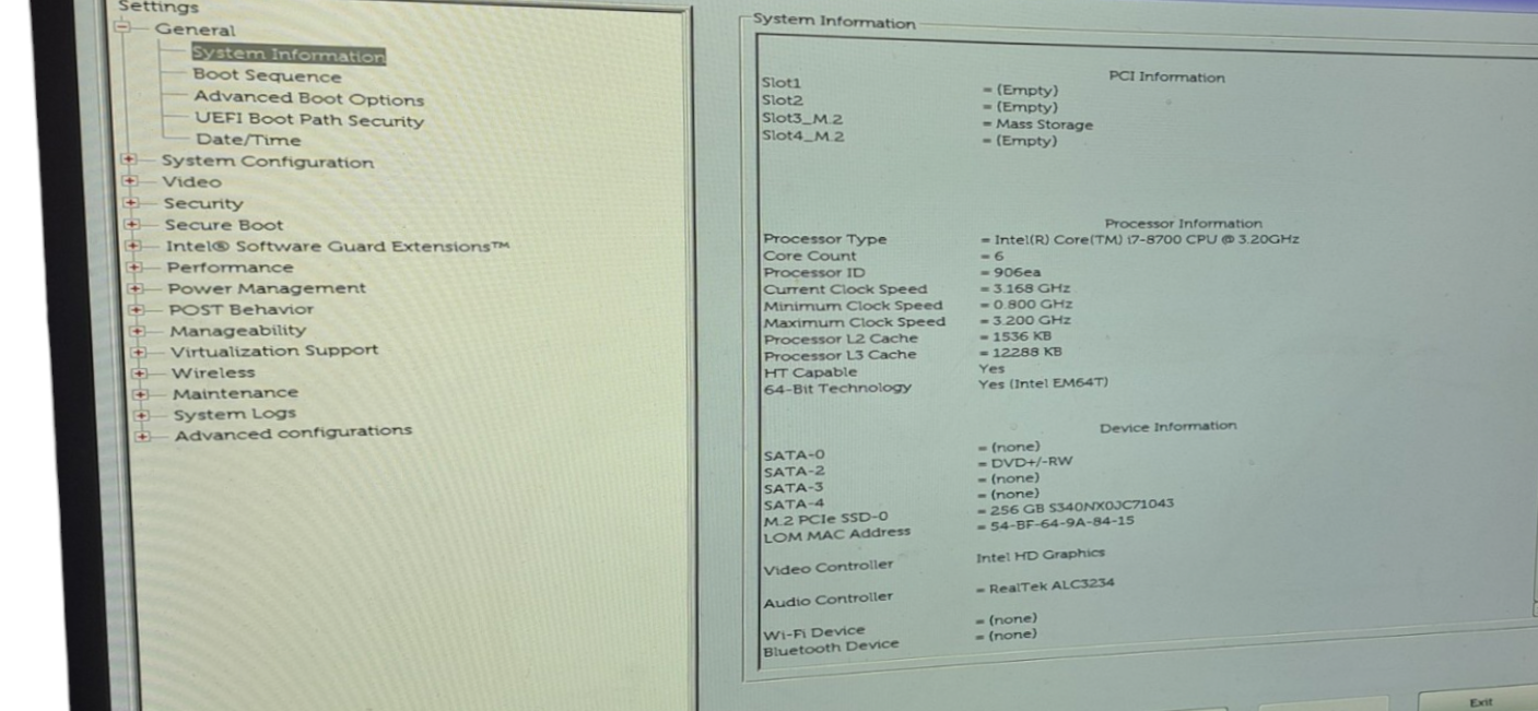 Dell Optiplex 7060 SFF i78700 PC Intel Gen 16GB RAM 230GB SSD — retail.era