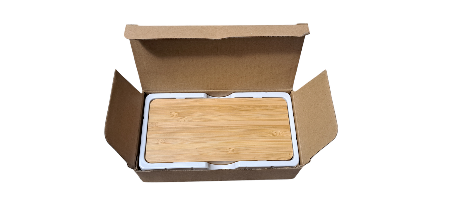 Ariel Bamboo FSC Wireless Power Bank | 10000mAh  Q Q