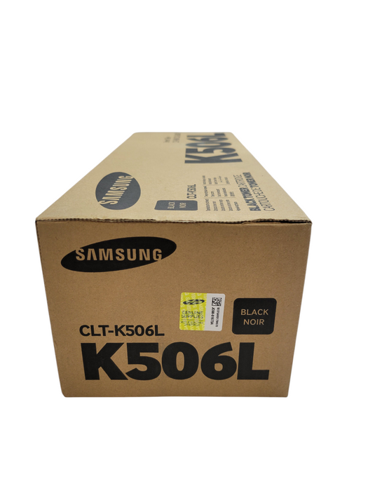 Genuine Samsung CLT-K506L Black High Yield Toner Cartridge (NEW) %