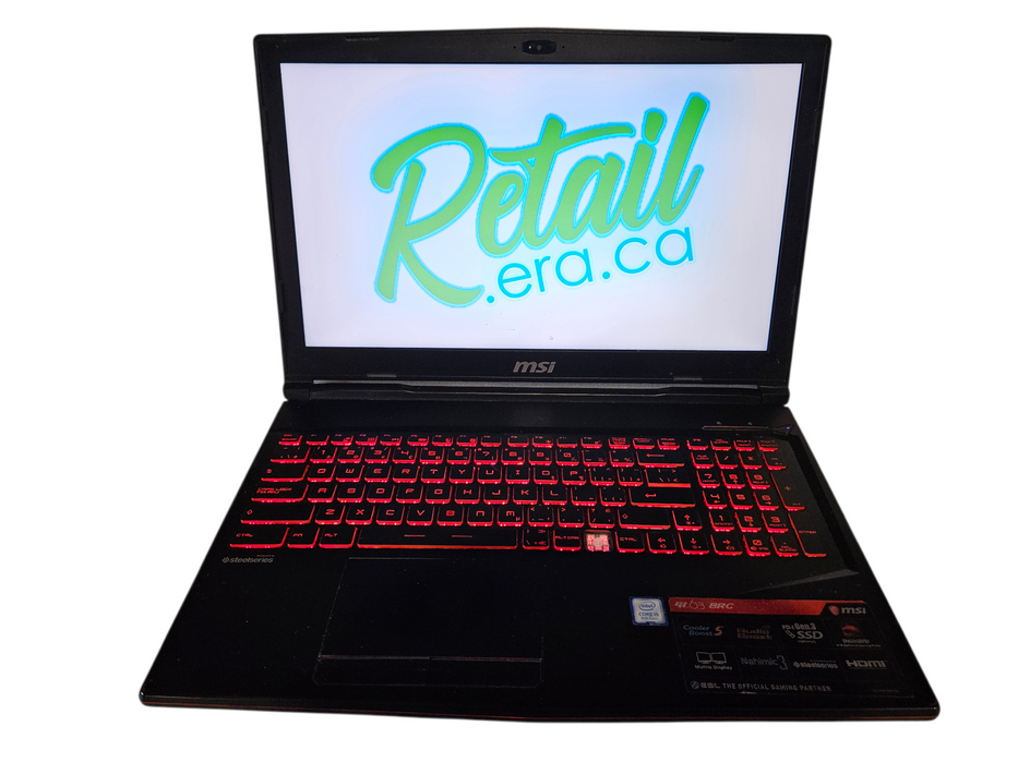 MSI GL63 8RC i5-8300H 16GB DDR4 GTX 1050 256GB SSD READ  β BudLap