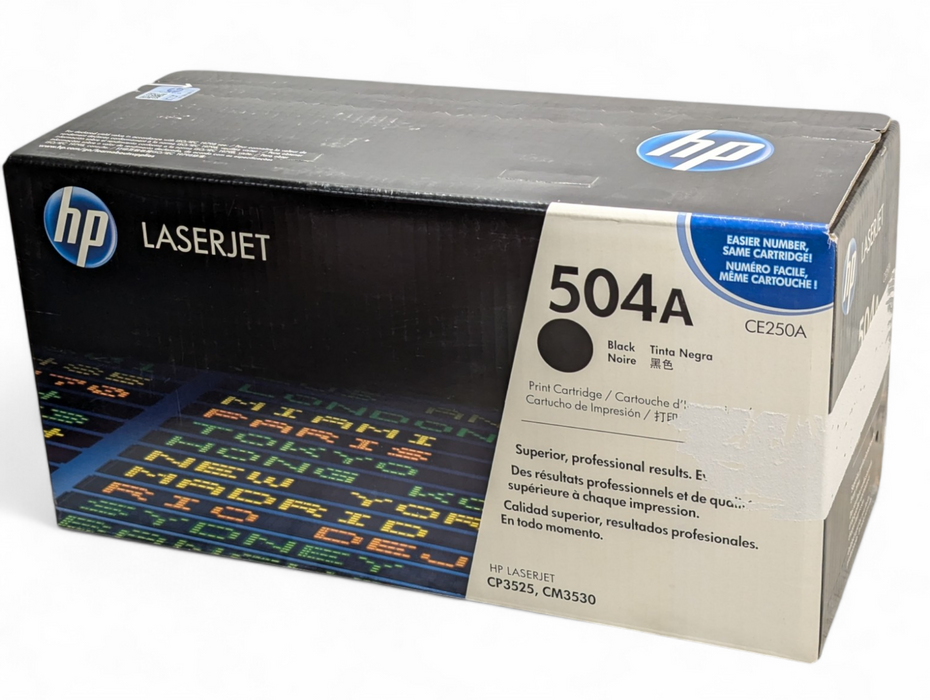 Lot of 4x HP CE250A 5041A Original Genuine Toner  -