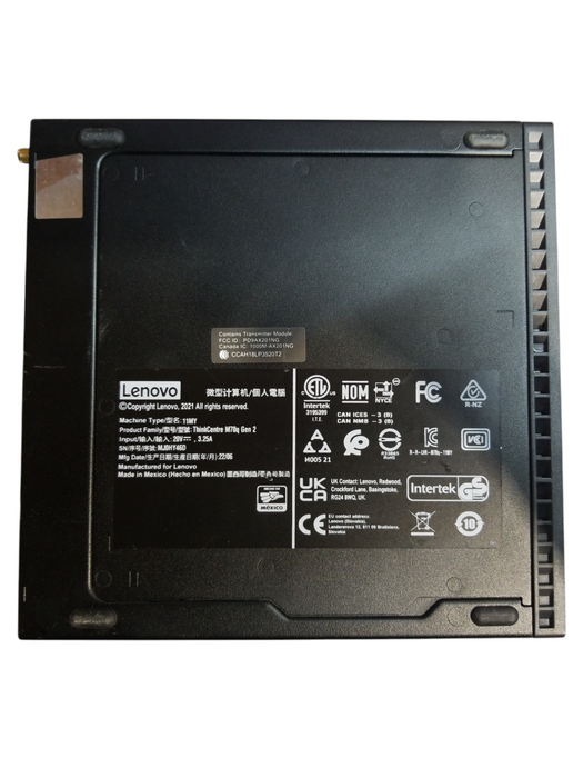 Lenovo ThinkCentre M70q Gen 2 Intel i5-11400T CPU|16GB RAM|No HDD|READ