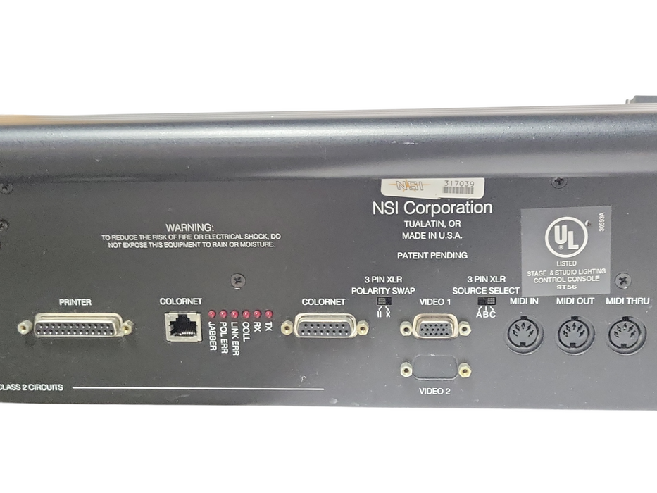 NSI Corporation Innovator 24/48 memory lighting console, READ _