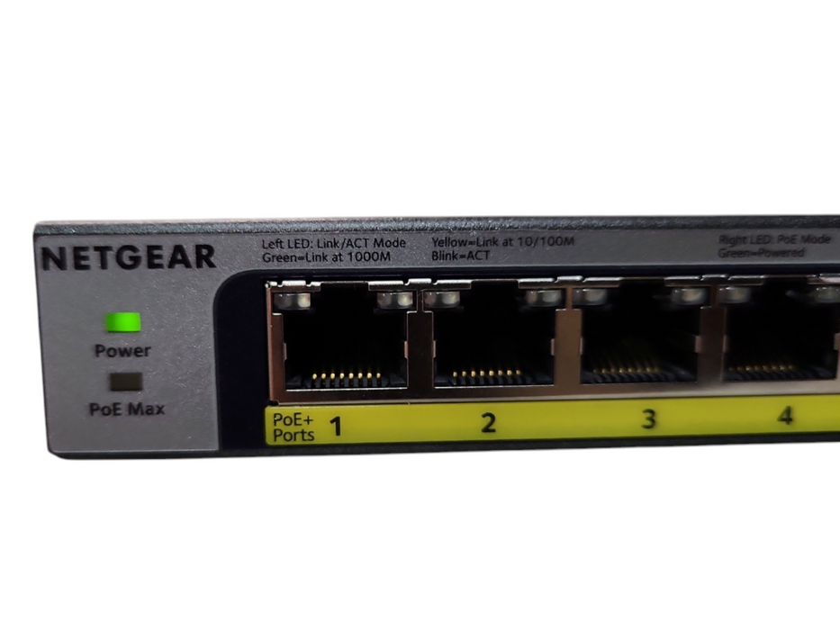 NETGEAR Gigabit 16-Port PoE/PoE+ Gigabit Ethernet Unmanaged Switch GS116LP