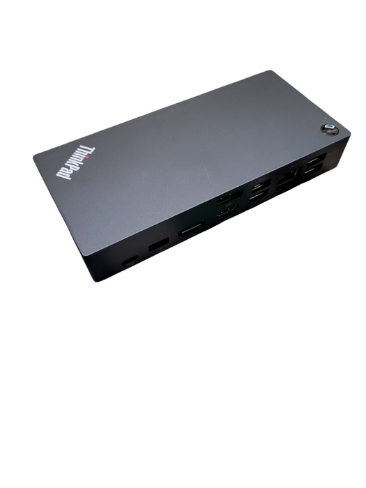 Lenovo 40AS USB-C Dock Gen 2 + AC Adapter Q