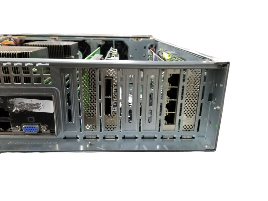 SuperMicro X9DRi-LN4F+ 2x Xeon E5-2520 196GB DDR3 AVAGO SAS 9266-Bi 1x1200W