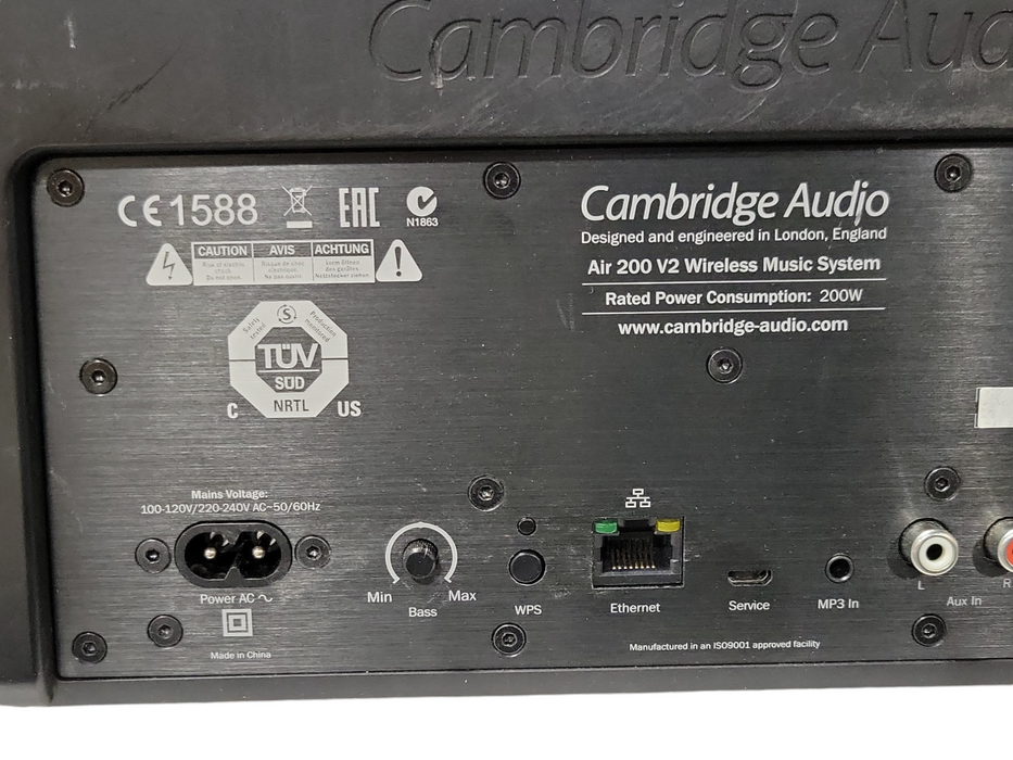 Cambridge Audio Air 200 v2 wireless Bluetooth sound system/Speaker _