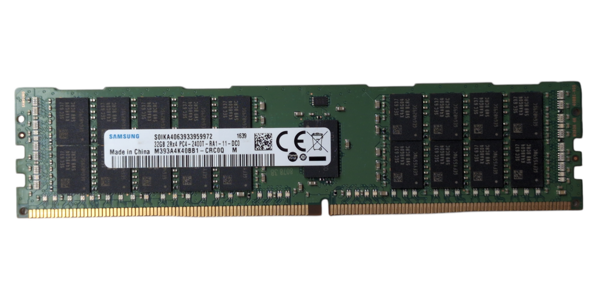 32GB DDR4 Server RAM Memory Samsung 32GB 2Rx4 PC4-2400T-RA1-11-DC0