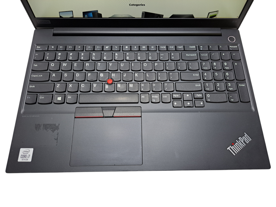 Lenovo ThinkPad E15 | Intel Core i7-10510U, 8GB DDR4, 256GB NVMe *READ* ) Lap200
