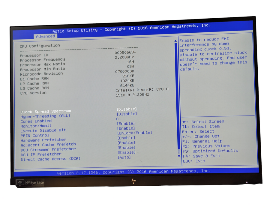 Supermicro 505-2  X10SDV-TP8F Intel Xeon D-1518 32GB RMA 240GB SSD  -