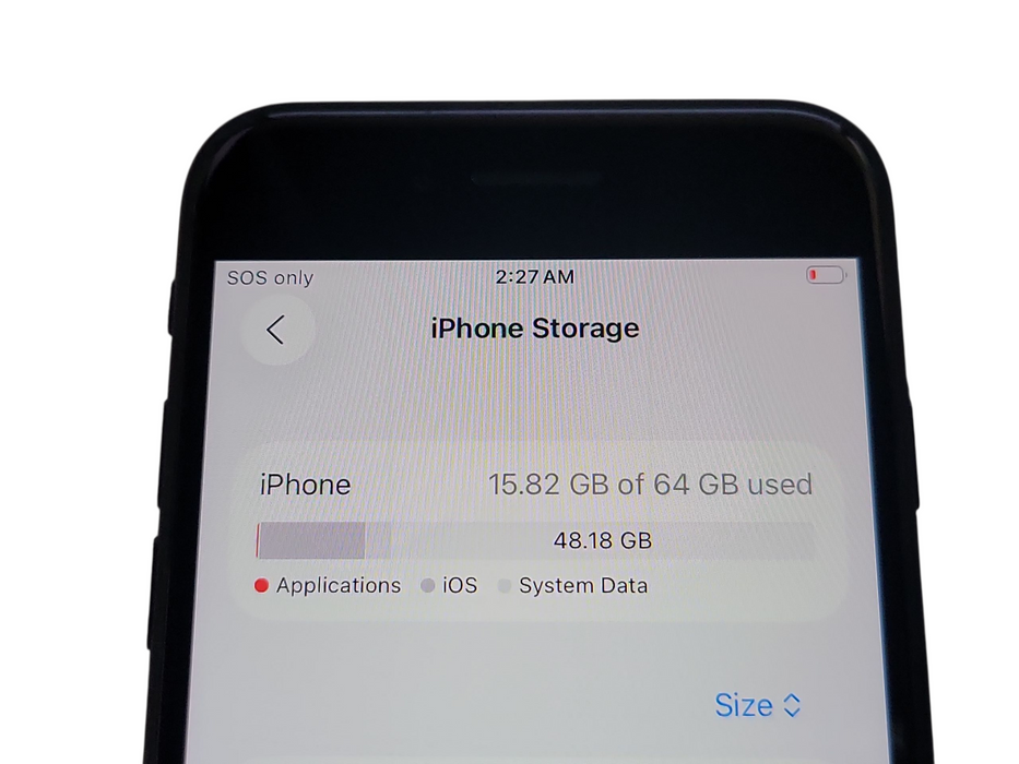 Apple iPhone SE 2 - 64GB - Space Gray [A2275]