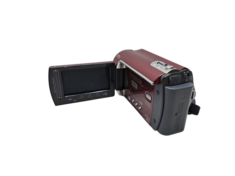 JVC Everio Hard Disc Camcorder GZ-MG330RU 30GB RED w/ Bag & PWR )