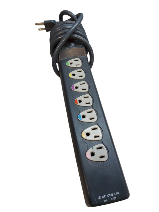 Lot 10x Power Extension Cord with seven outlets each | Power Strips & Bar |