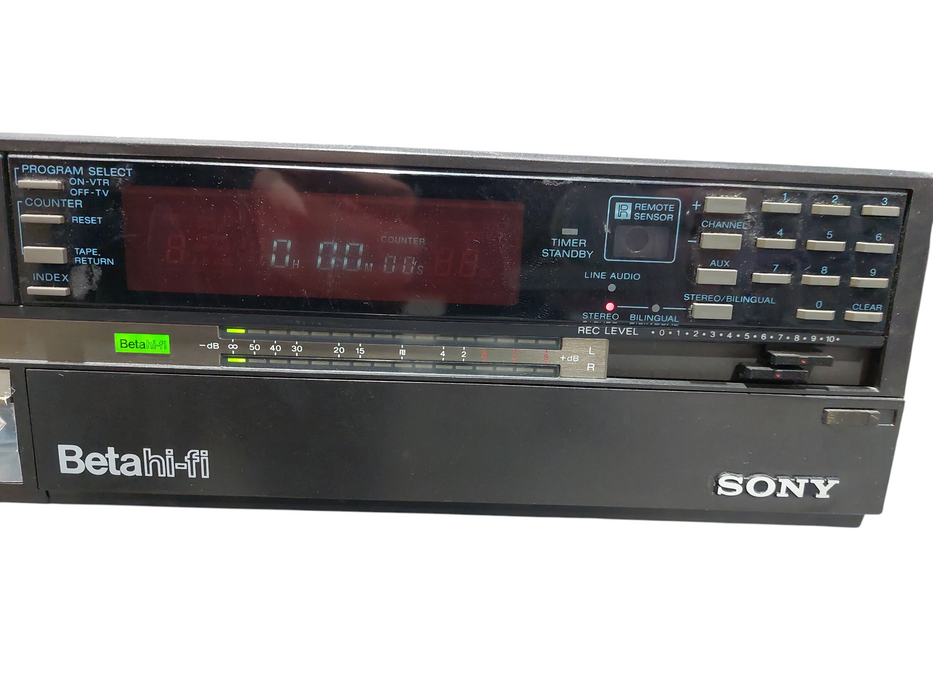 Sony BetaMax Player Beta Hi-Fi  =