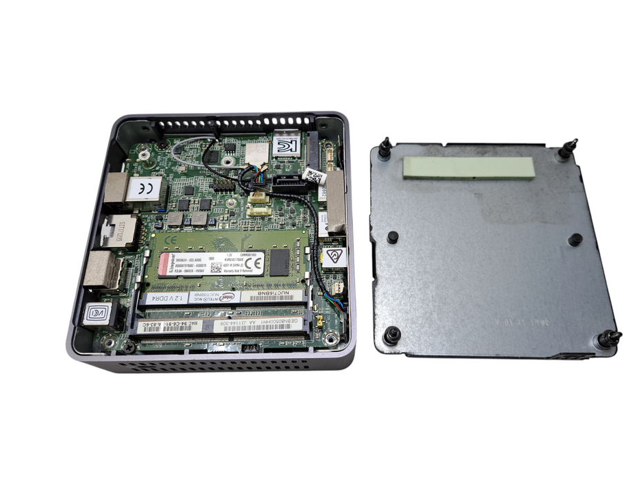 Intel NUC7i5BNK Mini PC | Intel Core i5-7260U @2.20Ghz, 8GB RAM, No HDD )