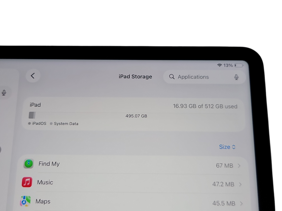 Apple iPad Pro 6th Gen M2 Chip - 512GB - Space Gray [A2436] (