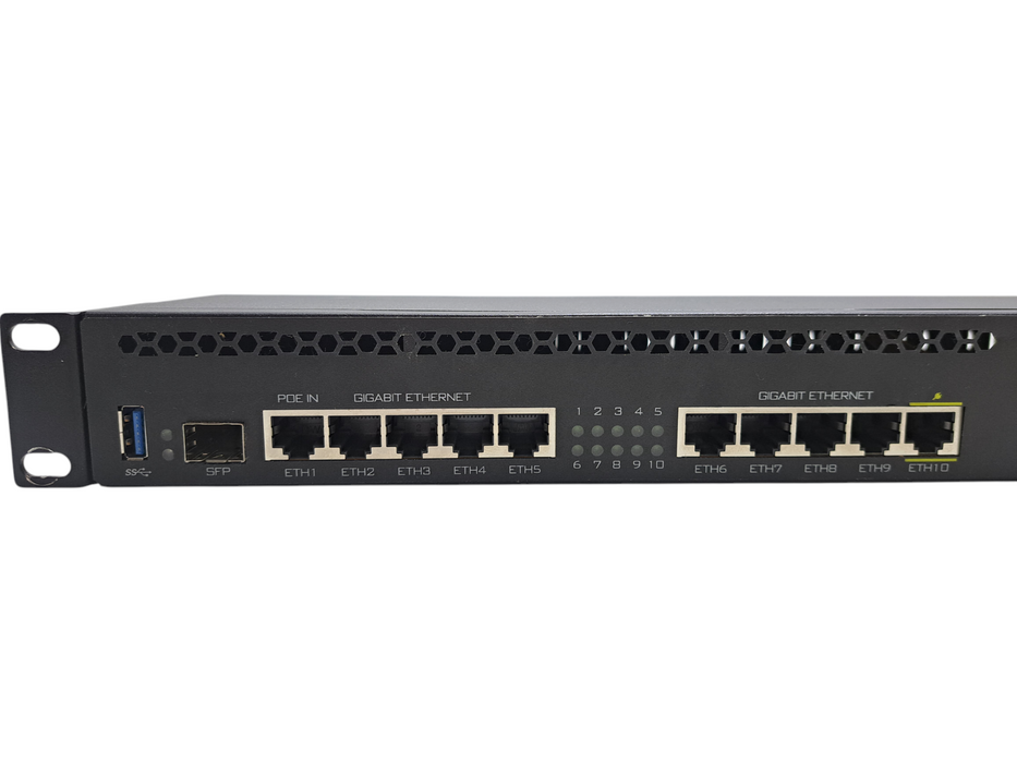MikroTik RB3011UiAS-RM 10-Port Rack Mountable Gigabit Ethernet Router )