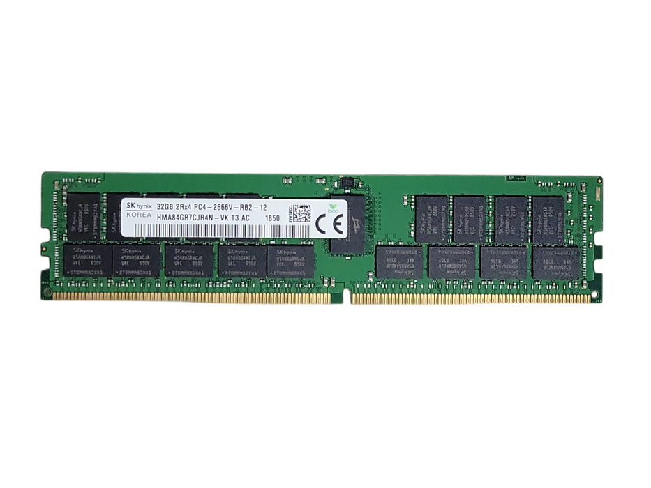 SK Hynix 32GB  2RX4 PC4-2666V-R DDR4 ECC RDIMM Server RAM Q_