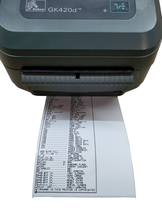 Zebra GK420d | GK42-202511-000 | Thermal Label Printer Q