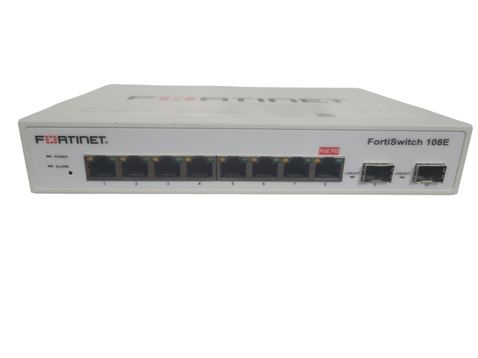 Fortinet FortiSwitch FS-108E-PoE Ethernet Switch !