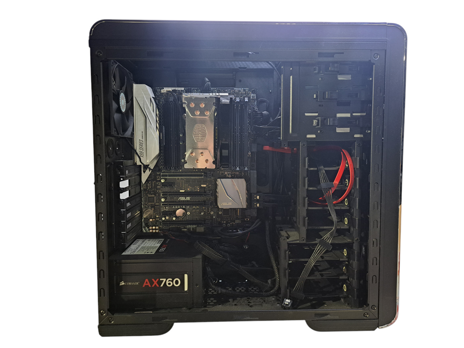 Custom PC Asus X99-A II w/ Core i7-6800K @3.40GHz, 16GB DDR4, AX760W PSU