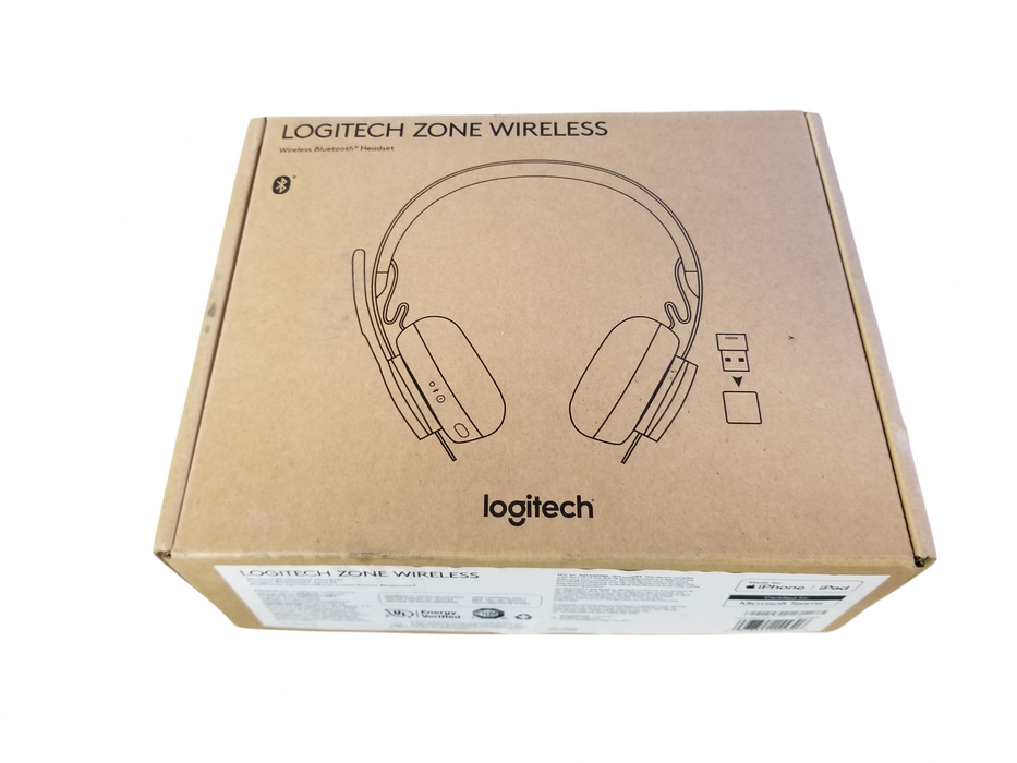 Logitech Zone Wireless Stereo Headset  A00082-83 -New / Open Box