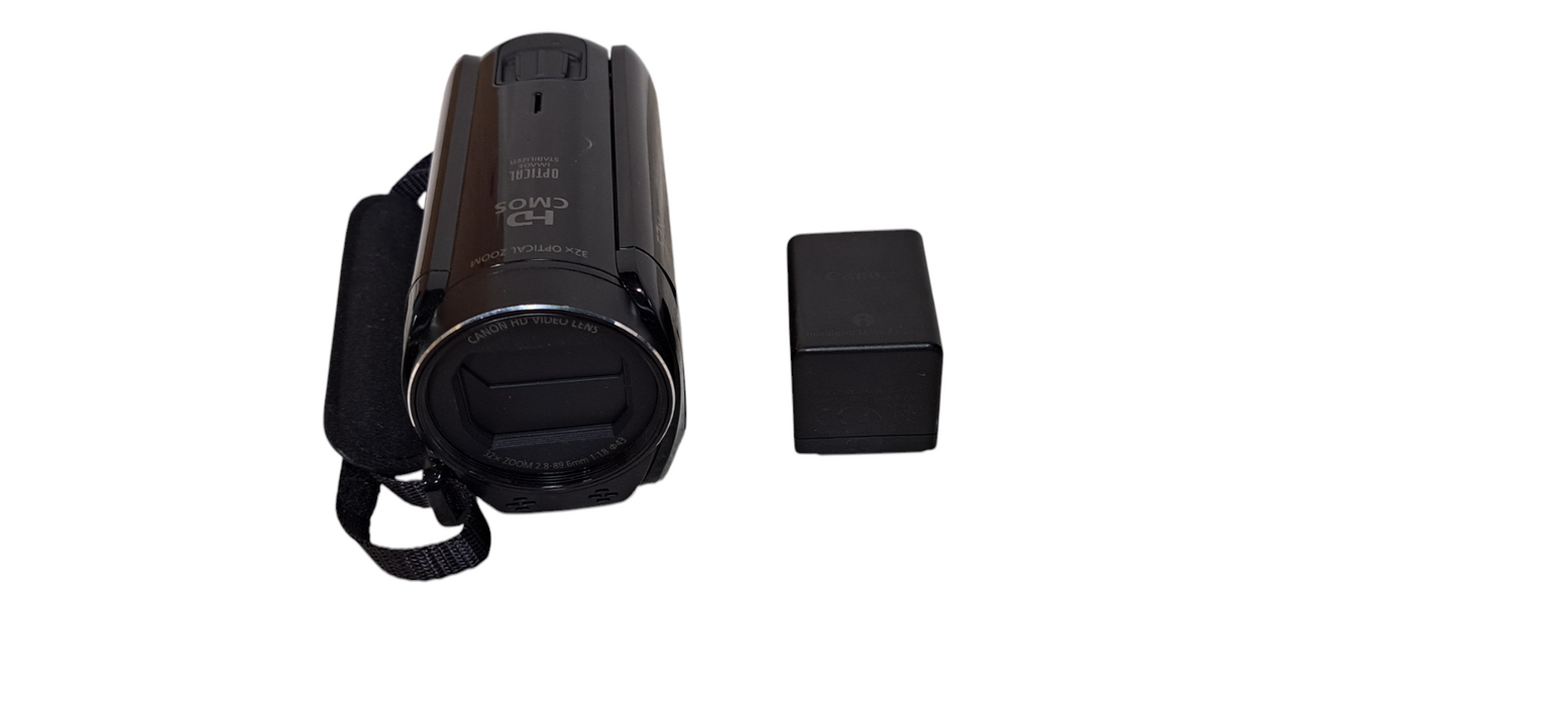 Canon Vixia HF R700 HD 32x Opt Zoom Compact Digital Camcorder W/ Battery